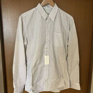【新品】DRIES VAN NOTEN シャツ Lサイズ ストライプ 48