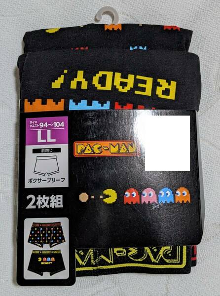 送料込み　パックマン メンズ　ボクサーブリーフ　パンツ　LLサイズ　2枚セット　新品