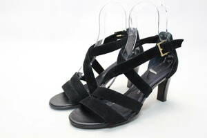 03# lock port original leather suede sandals (26cm)