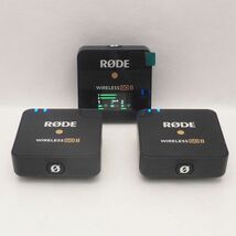 RODE ロード Wireless go II セット 受信機 x 1 送信機 x 2 マイク ワイヤレス ゴー2 管17106_画像1