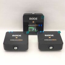 RODE ロード Wireless go II セット 受信機 x 1 送信機 x 2 マイク ワイヤレス ゴー2 管17123_画像1