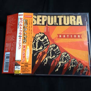 ★ディスクきれい★セパルトゥラ　ネイション　Sepultura Nation