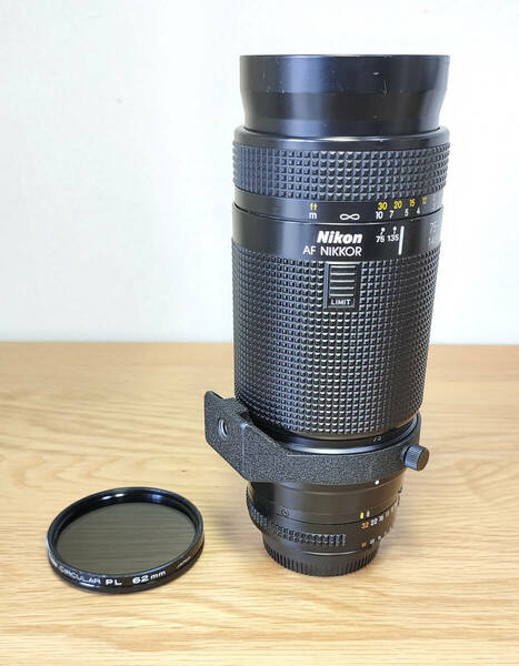 Nikon AF NIKKOR 75-300mm F4.5-5.6 三脚座付き　#32