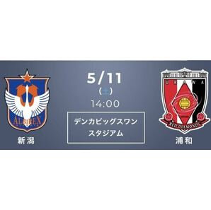 5.11 アルビレックス新潟VS浦和レッズ 2024明治安田J1リーグ の画像1