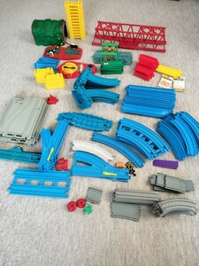  Plarail roadbed rotation chassis . cut . tunnel etc. together 