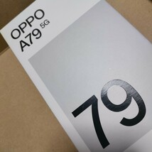 未使用 oppo a79 5g グローグリーン ワイモバイル版 simフリー_画像1