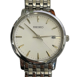【中古品】 SEIKO セイコー 時計 7N42-0FG0 メンズ腕時計 文字盤ホワイト クオーツ デイト 箱無 本体のみ L38926RD