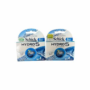 L4-706RL【未開封】Schick HYDRO5 ハイドロ5 替刃4個入 5枚刃 2箱セット 替刃