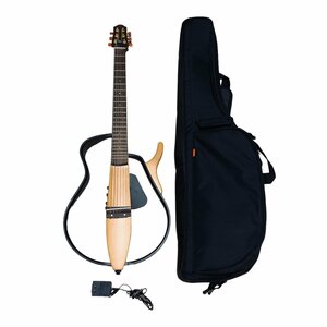 X5-159N* secondhand goods / sound out verification settled / postage minute payment on delivery * Yamaha YAMAHA silent guitar natural SLG110S approximately 2013g total length approximately 100cm