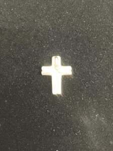 aet3775 TIFFANY&Co. Tiffany top Cross silver 925 2.2g