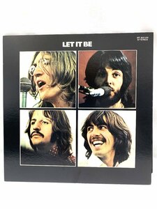 aet5-370 The Beatles ビートルズ LET IT BE レット・イット・ビー LP レコード 帯なし