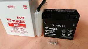 台湾YUASA ユアサ YT19BL-BS 充電済み BMW バッテリー (互換品 51913 61212346800) K1100LT K1200LT K1200RS K1300GT R1100RS R1100GS