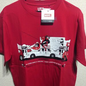 ユニクロ マーベル スパイダーマン Tシャツ Mサイズ