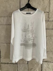 美品　APERITIF アペリティフ　カットソー シャツ　Tシャツ　長袖　レディース　サイズ:40 色：ホワイト