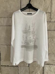  beautiful goods APERITIFapelitif cut and sewn shirt T-shirt long sleeve lady's size :40 color : white 