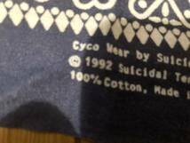 スーサイダル Made in USA サンタクルーズ アメリカ製 suicidal ビンテージ バンダナ 90s DOGTOWN Tシャツ ドッグタウン オールドゴースト_画像7