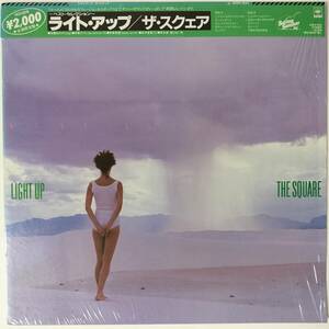 47705★美盤 THE SQUARE / LIGHT UP ※シュリンク帯付き