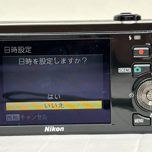 10467-1-SK23- Nikon ニコン - COOLPIX S600 - 赤 フラッシュレッド 通電動作確認済の画像5