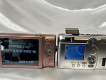 10183-6-MS11-Canon KYOCERA　キャノン京セラ-PowerShotA4000IS FineCamS5R デジタルカメラ-通電動作確認済 充電器 充電ケーブル付_画像2