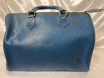 10183-2-MS11-LOUIS VUITTON ルイヴィトン-スピーディー30 トレドブルー　ボストンバック　-横32 縦24 幅7_画像1