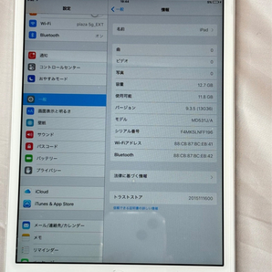 10373-2-SJ22-Apple-2012年 iPad mini Wi-Fiモデル -通電動作確認済の画像6