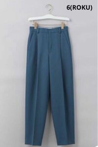 6(ROKU) 6 ロク KARSEY PANTS パンツ ブルー レディース