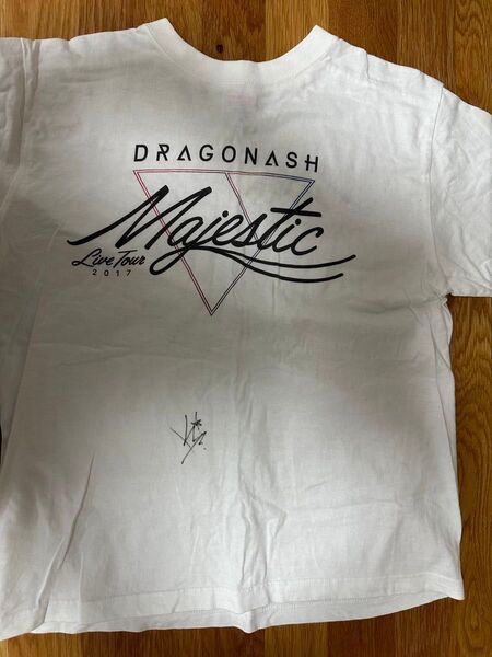 ドラゴンアッシュTシャツ サイン入り