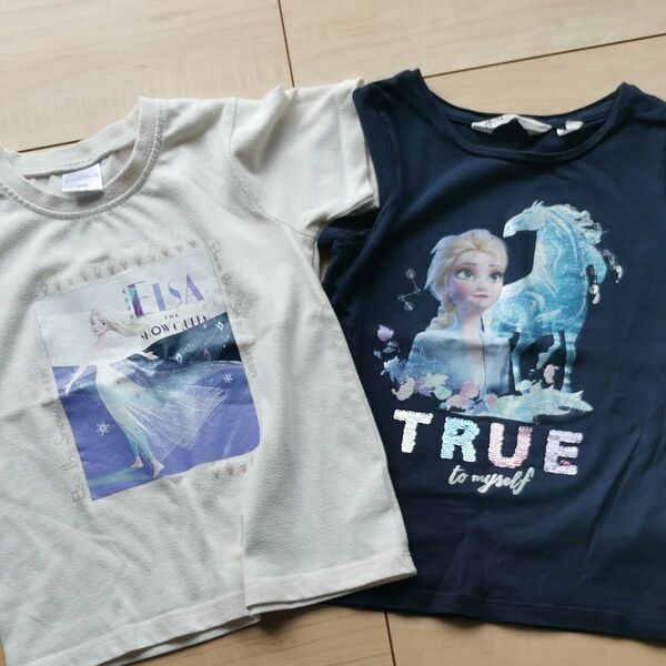 アナ雪　半袖 Tシャツ