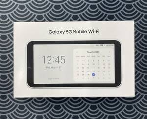 「新品」Galaxy 5G Mobile Wi-Fi SCR01 ホワイト 32GB モバイルルーター 送料無料