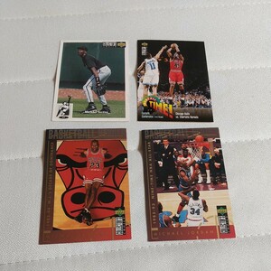 ジョーダン4枚セット☆アッパーデック☆コレクターズチョイス☆JORDAN UPPER DECK COLLECTOR's CHOICE