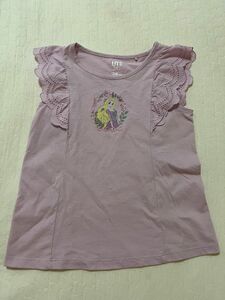 ユニクロ　ラプンツェル　tシャツ プリンセス