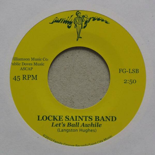 新品未使用 Locke Saints Band/Everlasting Love 7inchレコード　送料無料 (A082)