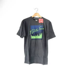 The North Face/アメリカ買付け新品/半袖Tシャツ(ダークグレー)/メンズ(サイズS)/ストリート/ 送料無料