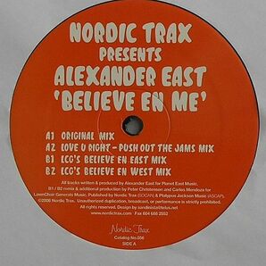 新品未使用 Alexander East / Believe En Me 12inchレコード　送料無料(0015)