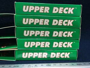 ★【逸品堂】★ 5箱組 新品 UPPER DECK 1990 MLB 3PACK 45枚RC ROOKIE CARD カード ルーキーカード 野球カード 大リーグ オールスター 珍品