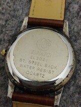 【F787】【稼働品・電池交換済み】 ELNARD エルナード 腕時計 EL3021 ムーンフェイズ デイト メンズ クォーツ_画像5