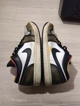 【F854】 NIKE AIR JORDAN 1 LOW SE Wear Away エアジョーダン1 ナイキ 26.5cm DQ8422-001_画像7