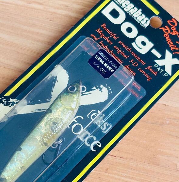 新品 メガバス Megabass ドッグX スライディング DOG-X SLIDING 1998 オールド