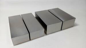  stainless steel board plate block SUS303 stainless steel .. steel 6 surface f rice processing 4 piece profit set 