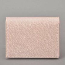 1円 極美品 GUCCI グッチ GGマーモント 二つ折り財布 カードケース レザー ピンク 456126 ミニ コンパクトウォレット ダブルG Ma.i_画像4