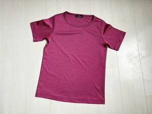  Vintage AD1997 tricot COMME des GARCONS Toriko Comme des Garcons cut and sewn футболка ламе ребра поли Pink Lady -s^5
