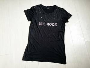 LGB ルグランブルー JET ROCK / HSC/M 004F JR Tシャツ スター 星 天体 宇宙 プリント 半袖 used加工 2 00's L.G.B. Archive rare △5