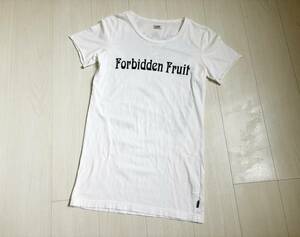 LGB ルグランブルー forbidden fruit /BP/HSC/M 禁断の果実 プリント Tシャツ カットソー 2 白 00's L.G.B. Archive rare t-shirt △5