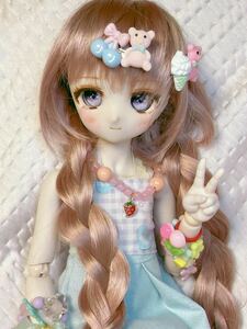 Art hand Auction DDH27 Custom Head MDD Полубелый, кукла, Персонаж Кукла, Кукольная мечта, Основной блок