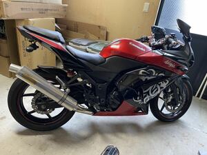 NINJA250R Kawasaki カワサキ ニンジャ　2010年　スペシャルエディション　24893km 月木フルエキ　フェンダーレス　社外ハンドル