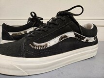 VANS 牛柄 OLD SKOOL 36 DX Anaheim 27.0cm US9 メンズ スニーカー ヴァンズ COW オールドスクール スエード 牛柄 ハラコライン アニマル柄_画像6