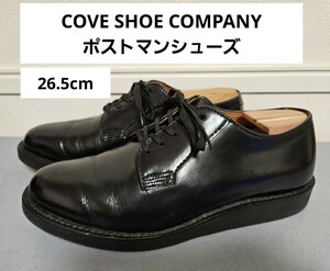 COVE SHOE COMPANY ポストマンシューズ 26.5cm 8 1/2 USA製 プレーントゥ コーヴシューカンパニー 靴 メンズ