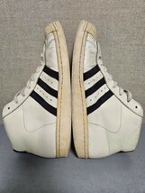 adidas PRO MODEL VINTAGE DLX 27.5cm US9.5 アディダス ハイカット プロモデル ビンテージ 2015年製 スニーカー メンズ_画像5