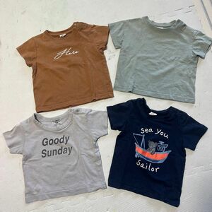 Tシャツ SIZE80 4枚セット