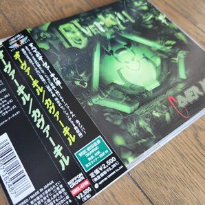 ★OVERKILL「COVERKILL」国内盤アルバム帯付き「オーヴァーキル/カヴァーキル」ステッカー特典有り